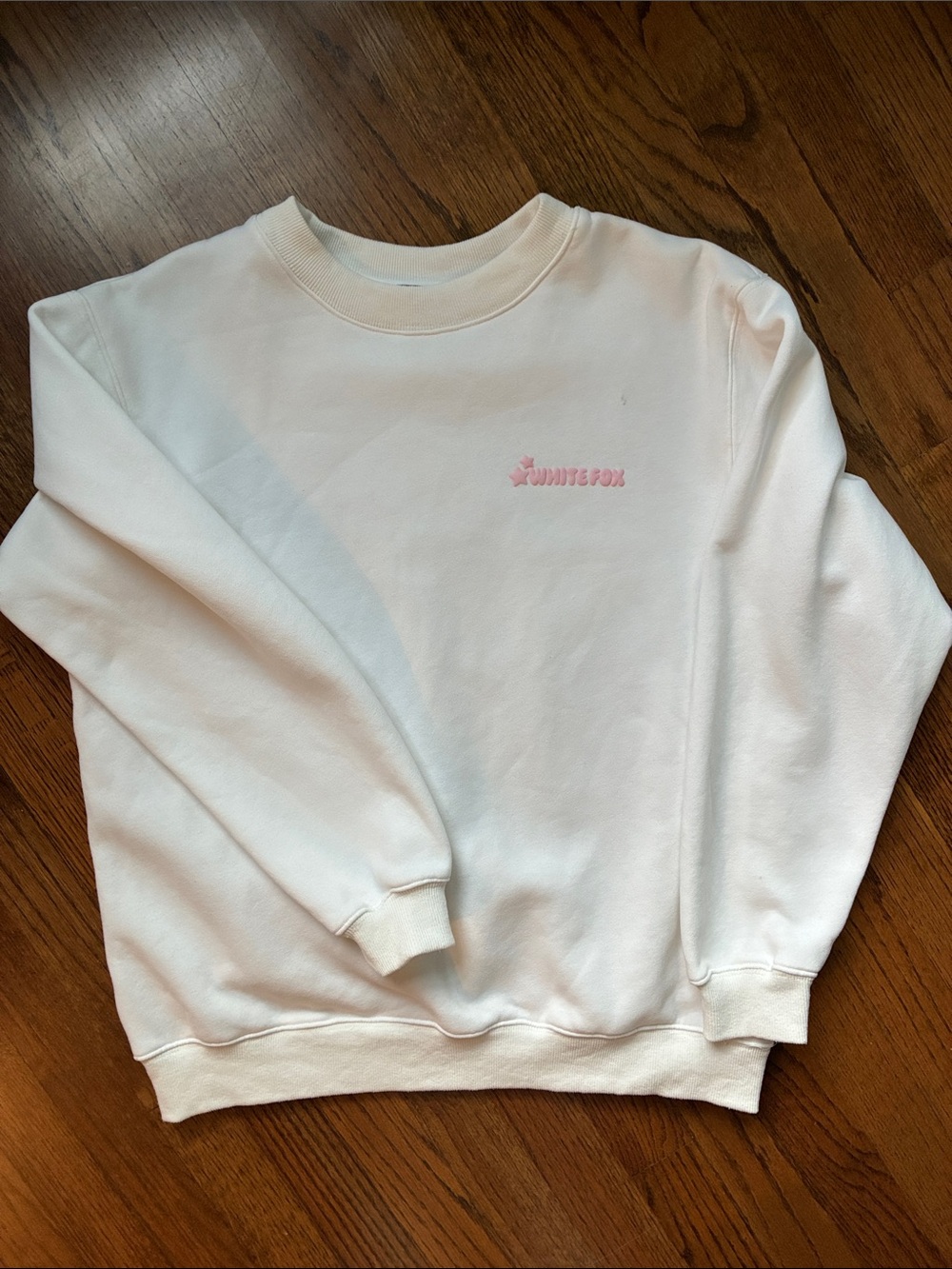 White Fox Crewneck Sweatshirt
